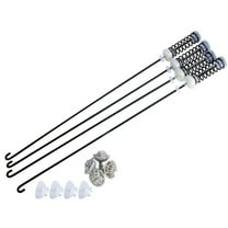 Washer Suspension Rod Kit Fit for Whirlpool Kenmore Amana Maytag Washing Machine WTW4800XQ4 W10780048