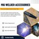 thumbnail image 4 of 24PCS Flux Core Gasless Nozzles Welding- Accessory Kit,MIG Welding Accessories (0.035inch Accessory Kit), 4 of 5