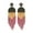 Green, variant on 1 Pair Stud Earrings Colorful Beads Tassels Jewelry Vintage Beaded Dangle Earrings for Dating Bead Green