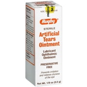 Rugby Artificial Tears Ointment, 1/8 Oz.