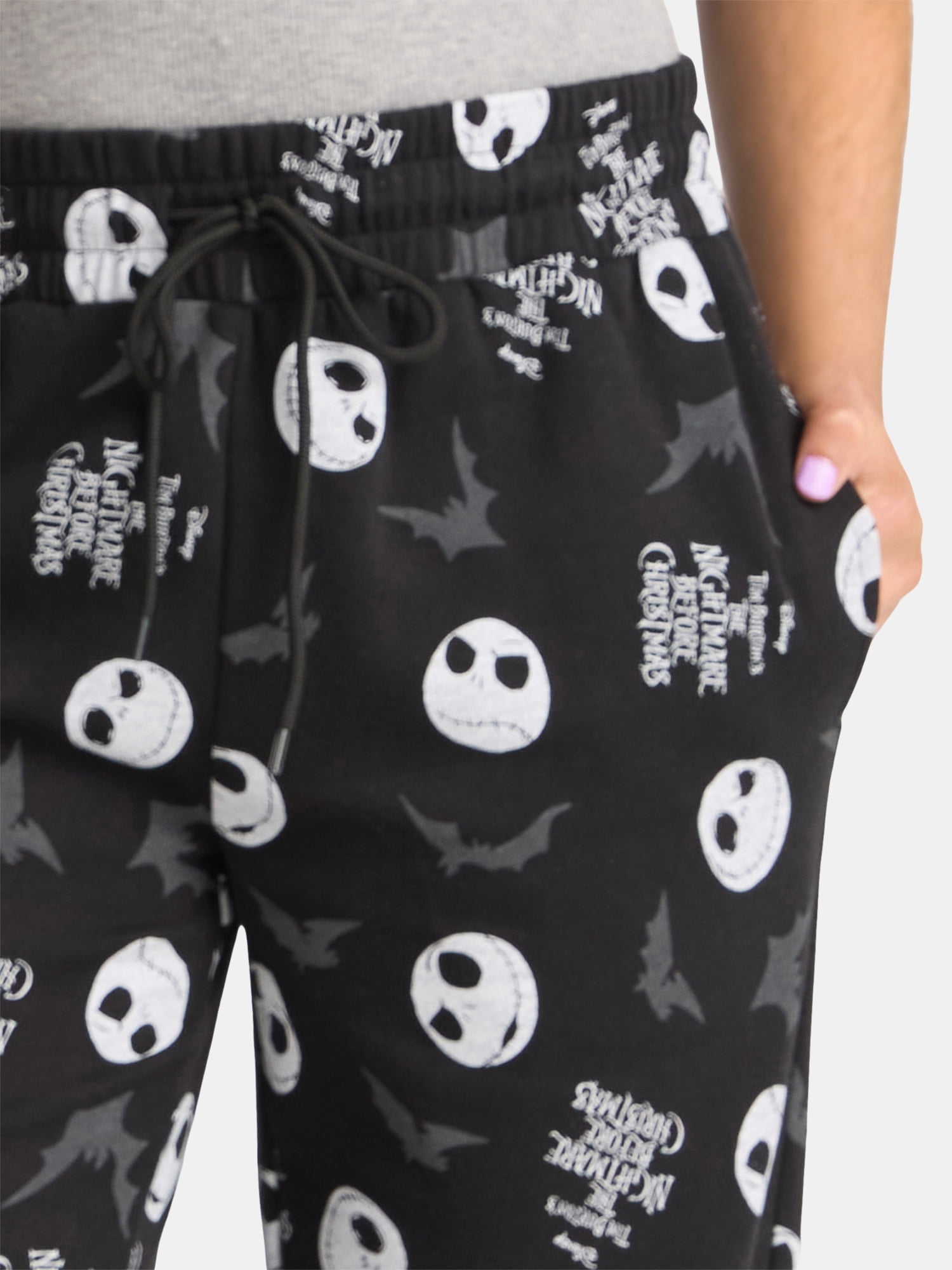 Nightmare Before Christmas Women's Allover Print Joggers, Sizes XXS-XXL