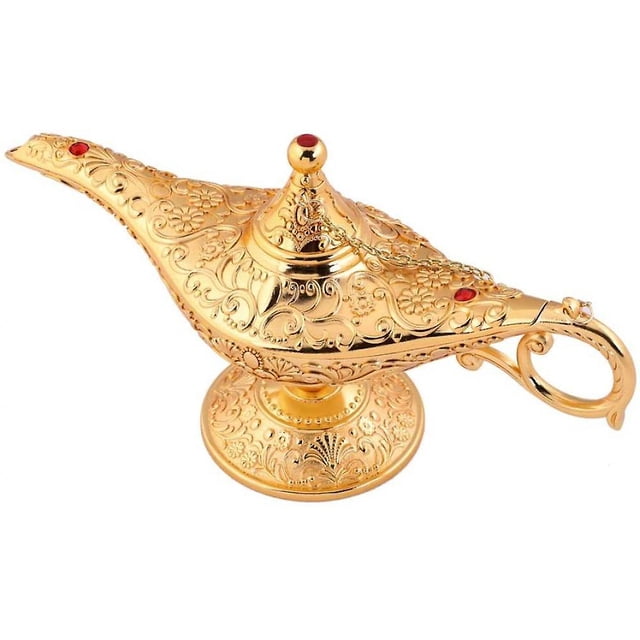 Edición de coleccionista de lámpara mágica de Aladdin de leyenda rara (color de aleación)