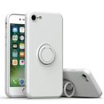thumbnail image 1 of Funda de color sencillo para iPhone 7/8/7 Plus con soporte de anillo, placa metálica para carga magnética, diseño antigolpes y soporte giratorio de 360 grados., 1 of 5
