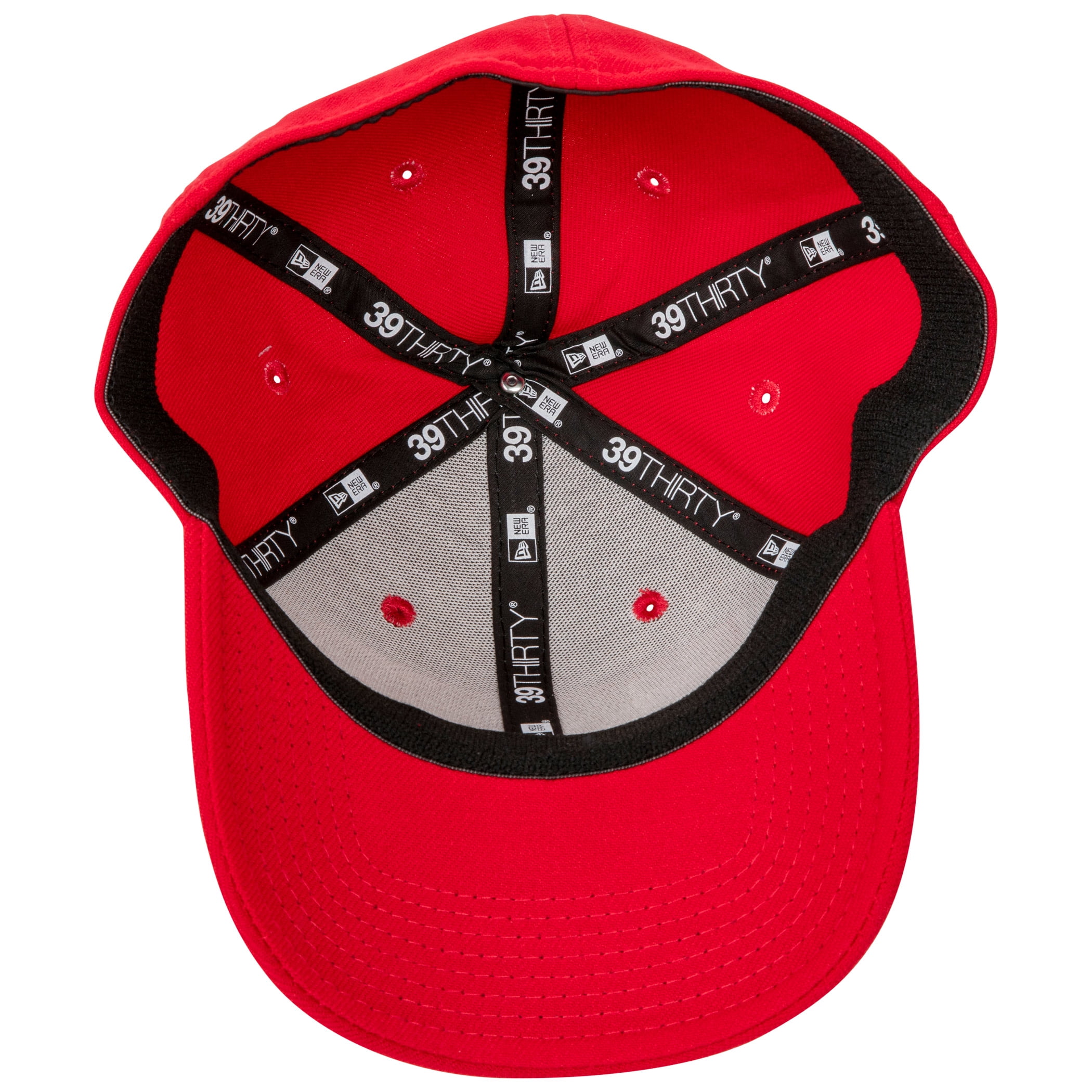 Marvel Brand Logo RED Label New Era 39Thirty Fitted Hat-Large
