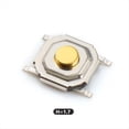 thumbnail image 2 of 4000 Pulsadores Táctiles SMD de 4 X 4 X 1,7 mm, Tipo Microinterruptor, con Cabezal de Cobre y ., 2 of 5