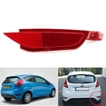 thumbnail image 2 of Rear Right Bumper Fog Light Lamp Reflector for Ford Fiesta 2009~2015, 2 of 4