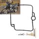 thumbnail image 4 of Kit de reparación de carburador de motocicleta, kit de reconstrucción de carburador duradero de metal resistente para Suzuki DR650 DR650SE DR 650 650SE 1992-1995 para reparación ANGGREK EG1618, 4 of 8