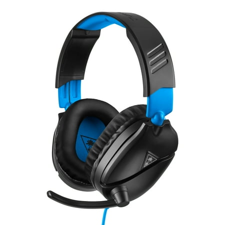 Turtle Beach - Recon 70 Wired Gaming Headset for PS4 Pro, PS4 & PS5 - Black/Blue