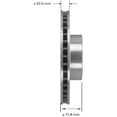 thumbnail image 3 of Bendix PRT5888 Brake Rotor, 3 of 3
