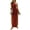 Red, variant on Besolor Women Summer Sundresses Sleeveless Halter Neck Backless Cami Dress Casual Loose Hem Side Split Vacation Beach Maxi Dresses