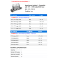 thumbnail image 2 of Brake Master Cylinder 1 - Compatible with 1975 - 1978 Dodge W200 Base - Autopart Premium, 2 of 2