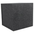 thumbnail image 2 of Power Acoustik MOFO-122X 12" 2700w Car Audio Subwoofer+Sealed Sub Box Enclosure, 2 of 15