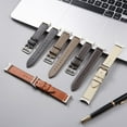 thumbnail image 3 of CIRUTVAL 20mm Watch Band,Compatible for Samsung Galaxy Watch 6 5 4 40mm 44mm/5 Pro 45mm/4 6 Classic 42mm 46mm 43mm 47mm No Gap Single Tour Bracelet Leather Strap Women Men, 3 of 13