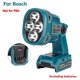 thumbnail image 1 of Para Makita/Milwaukee/Dewalt/Bosch/Black&Decker/Craftsman/Ryobi Batería de Iones de Litio de 18V Luz de Trabajo LED Linterna Lámpara Portátil Luz, 1 of 19