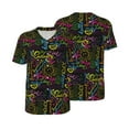 thumbnail image 3 of Daiia Color Summer Mens Baseball Jersey Button Down Shirts Short Sleeve Sports Uniforms-Small, 3 of 9