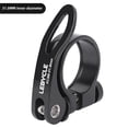 thumbnail image 1 of Lightweight 31.8mm Quick-Release Seat Post Clamp for Mountain/Road Bikes - Secure Locking System, Durable Material, Easy Installation & Storage - Black Bicycle Seatpost Fixing Accessory, 1 of 6