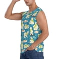 thumbnail image 3 of Balery Cute Polar Bear Fishing Camisetas sin mangas para hombre, absorbe la humedad y protege contra el mal olor.-3X-Large, 3 of 7