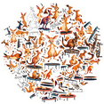 thumbnail image 6 of cartoon Kangaroo Theme Stickers, Waterproof Kangaroo Theme Sticker for Water Bottle Laptop Phone Cases Planner Skateboard Luggage Helmet Party Favor Decor, Ideal for Adults Teens Teacher Rewards, 6 of 9