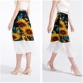 thumbnail image 4 of Sunflower Light and Airy Chiffon Women's Beach Dress - Summer Attire, 4 of 6