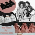 thumbnail image 2 of Set of 4 Bridal Party Proposal Pouch with Butterfly Bracelet - 3 Bridesmaids, 1 Matron of Honor -White, 2 of 10