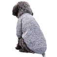 thumbnail image 5 of Suéter para perros pequeños, medianos, niños, niñas, cachorros, ropa cálida, invierno gris, hace que tu perro esté cálido y a la moda (L), 5 of 5