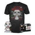 thumbnail image 3 of Funko Pop & Tee: Star Wars Holiday - Playera 2XL Con Stormtrooper Metalico plateado, 3 of 3