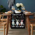 thumbnail image 2 of Black Gnomes Easter Table Runner - 108 Inch Long, Kitchen Dining Table Runner Dresser Scarves, Eggs Botanical Carrot Pastoral Farmhouse Decor for Coffee Tables Wedding Party Banquet, 2 of 8