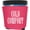 Hot Pink, variant on Ice Cream Pint Cooler, Cold Comfort, Ice Cream Pint Sleeve, Funny Party Favor, Gift Ideas, Foam Holder for Ice Cream Lover (Royal Blue)