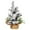 C, variant on MOQIN Mini Christmas Tree Tiny Desk Christmas Tree 8 Inch Little Table Top Christmas Tree with Linen Base & Ball Small Desktop Fake Tree for Xmas Indoor Bedroom Tabletop Decorations