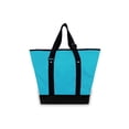 thumbnail image 3 of Everest Unisex Deluxe Shopping Tote Bag Turquoise, 3 of 4