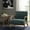 Teal, variant on Solid Wood Frame Lounge Chair With Grey Textured Upholstery And Modern Style Upholstered Mid Century Armchair
