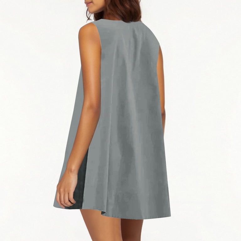 grey going out dresses Darling Girl Dress, Women's Grey Dresses – CityLux Boutique main image 1