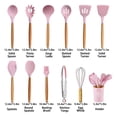 thumbnail image 2 of los utensilios de cocinar de la cocina del silicón 12-piece fijaron, fácil a prueba de calor del Cookware antiadherente limpian, 2 of 6