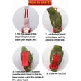 thumbnail image 5 of Zoowhale Parrot Diaper Bird Flight Suit, Bird Clothes, Waterproof Lining Pet Bird Supplies (S, Red), 5 of 6