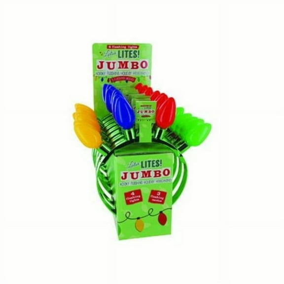 DDI 2274836 Christmas Jumbo Light Headband