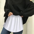 thumbnail image 2 of Jupes d'Été pour Femmes Robe pour Femmes 2023 Jupe Superposée Transparente Unie Demi-Jupon Grande Taille, 2 of 9