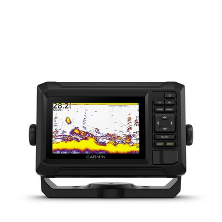 Garmin - ECHOMAP Chartplotter GPS UHD2 53cv with transducer - Black