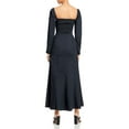 thumbnail image 2 of STAUD Womens Josephine Smocked Poplin Shift Dress, 2 of 2
