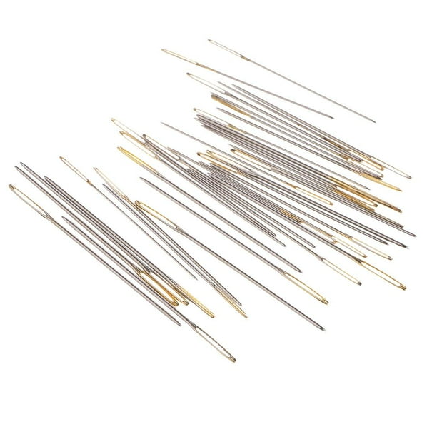Set de agujas de coser a mano Hugo 30 Uds. tapiz herramienta de costura artesanal 24