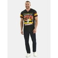 thumbnail image 2 of Snoopy Men's and Big Men's Mesh Football Jersey, Sizes S-3XL, 2 of 5