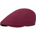 thumbnail image 5 of CoCopeaunts Cotton Newsboy Hats for Men Women Soft Beret Flat Cap Driver Retro Vintage Soft Casual Baker Newsboy Cap Cabbie Hat, 5 of 8