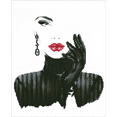 thumbnail image 5 of Diamond Dotz Lady in Black Diamond Painting Kits for Adults - Diamond Art Kits a Relaxing Creative Craft Kit with Dotz Gems 20.5x16.5, 5 of 6