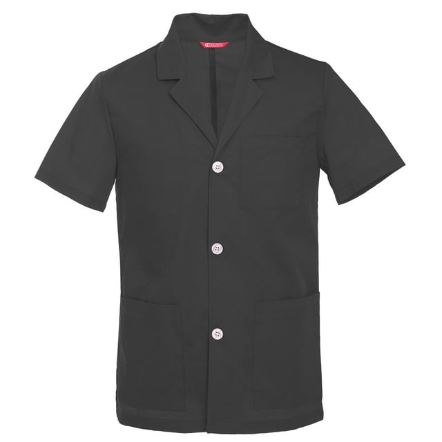 Men's 31 Inch Consultation Short Sleeve Lab Coat