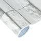 thumbnail image 1 of Papel tapiz de ladrillo de 45 x 100 cm, autoadhesivo e impermeable, para baño, dormitorio y cocina, color blanco, 1 of 6