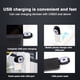 thumbnail image 5 of Luz LED Clip Linterna 3 modos Luces de advertencia ligeras para corredores corredores, 5 of 7