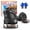 Black, variant on Electric Ice Scraper for Car Windshield, Rechargeable Ice Blaster, Rotating Scraper Disc, USB Electric Ice Scraper, Comfort Grip, Compact Handheld, Multi-Glass Use, Winter Car Care with Gloves
