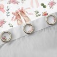 thumbnail image 4 of Homewish Vintage Ballet Shoes Curtains Pack of 2 (42x84 Each) for Kid, Princess Bowknot Bow Curtains Blackout, Cartoon Flower Plant Bedroom Curtains, Curtains and Drapes Decor, 4 of 6