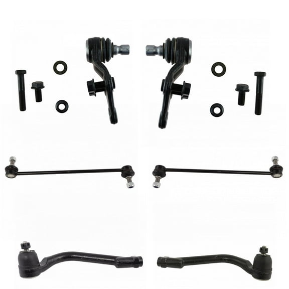 Front Lower Ball Joints Sway Links & Tie Rods Kit for Hyundai New PSA69615