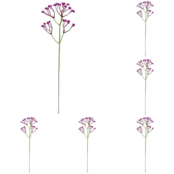 Artificial Baby’s Breath Flowers 10 Pack, 12 Inch Real Touch Faux Gypsophila Stems, Silk Look White Floral Picks for Wedding Home Party Decor