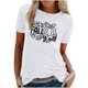 thumbnail image 1 of Blusa de Manga Corta Con Estampado de Cuello Redondo Informal Para Mujer Odeerbi ODB181513, 1 of 6